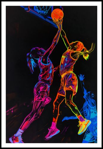 Plakat 61x91,5cm Mecz W Kosza na Arena.pl