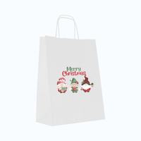 Torby świąteczne małe 24 x 11 x 32 cm Elfy