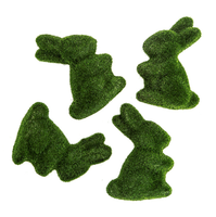 ZAJĄCZKI Z MCHEM 7CM 4 SZTUKI DPWL-072 DP CRAFT