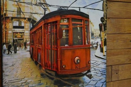 Obraz 3D TRAMWAJ na Arena.pl