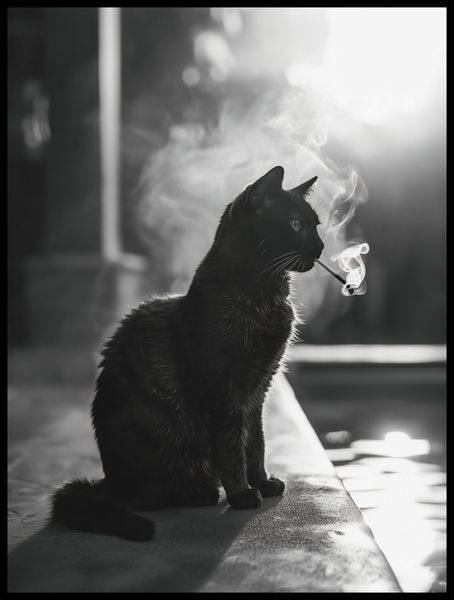 Plakat 60x80cm Kocia Przerwa zdjęcie 2