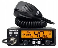 Radio CB Teddy II Plus ASC VOX AM FM 12V 24V