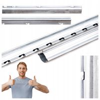 SŁUPKI ogrodzeniowe do SIATKI LEŚNEJ 2,0m ZACZEPY ocynkowane TYP A 10szt