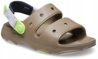 Dziecięce Lekkie Sandały Sandałki Rzepy Crocs 29,5