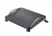 Ergonomiczny regulowany podnóżek biurowy ErgoStep Steel - pod biurko