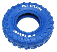 Zabawka dla psa gumowa opona o zapachu mleka 15,5cm