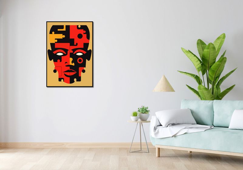 Plakat 64x90cm Puzzle Tożsamości zdjęcie 4