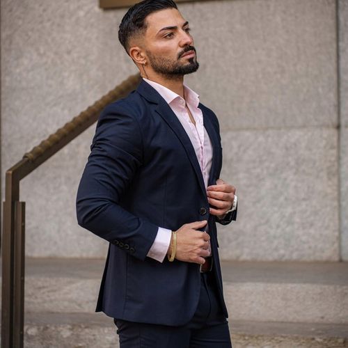 Bransoletka męska ze stali szlachetnej SERASAR [Franco] - Złota - 20cm na Arena.pl