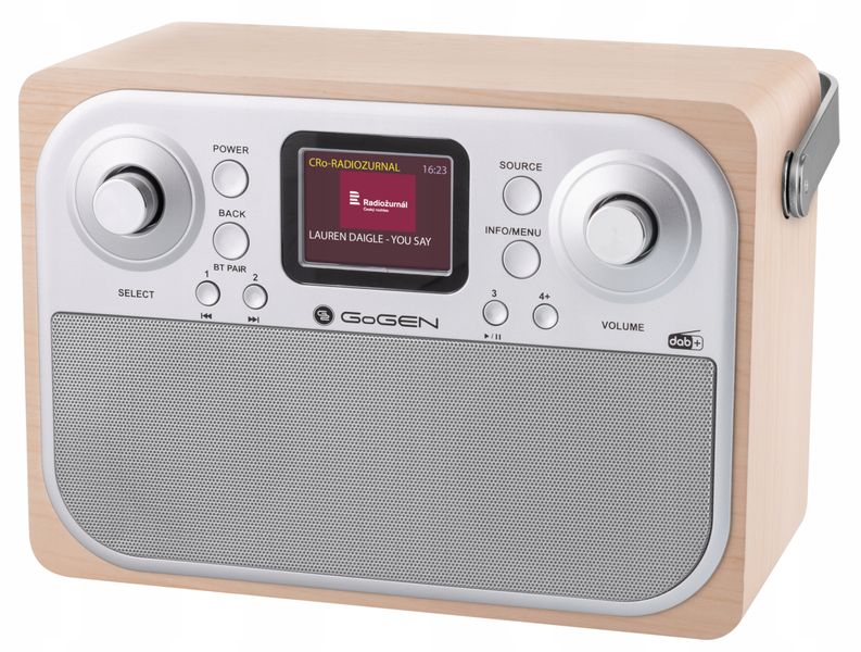 Radio Retro FM DAB+ Bluetooth USB AUX Budzik GoGEN zdjęcie 4