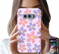 ETUI DO SAMSUNG GALAXY S10E - KOLOROWE STOKROTKI, STOKROTKA, KWIATKI
