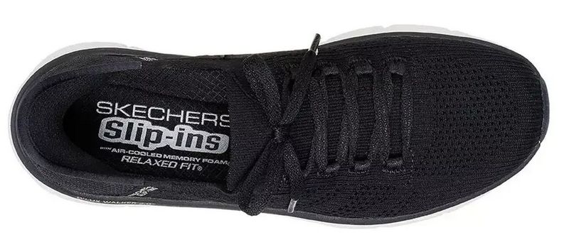 Buty damskie SKECHERS Slip-ins: Sport D'Lux Walker 2.0 - Thrill Movement (150105-BKTN) 37 zdjęcie 5