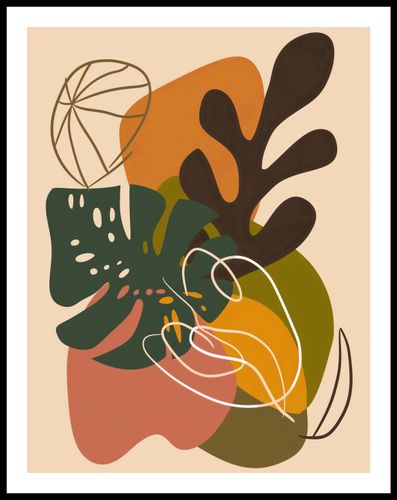 Plakat 50x65cm Leśna Kompozycja na Arena.pl