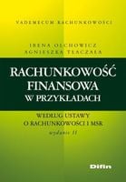 Rachunkowość finansowa w przykładach.. - Irena