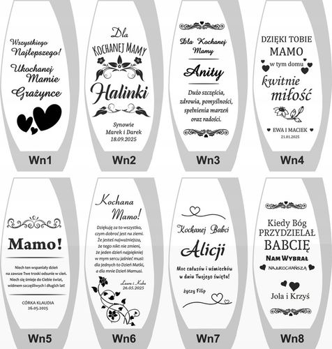 Wazon na kwiaty w pudełku z grawerem Prezent Dzień nauczyciela, na Arena.pl