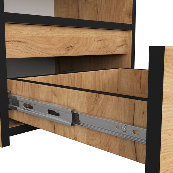 Szafka nocna CL1 40 cm 1 szuflada - dąb craft zdjęcie 4