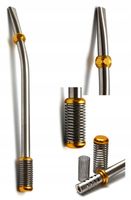 Bombilla Sierra Andes Larga Yerba Mate 19 cm potrójne filtrowanie Premium