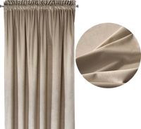 GOTOWE ZASŁONY WELUROWE ZACIEMNIAJĄCE 140x270 NA TAŚMIE ŻABKI RÓŻNE KOLORY