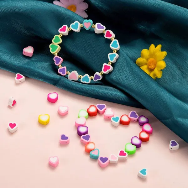 Zestaw do Robienia Bransoletek Naszyjników 300 el. zdjęcie 13