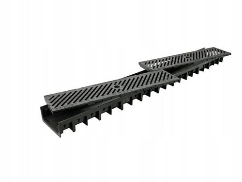 Odwodnienie liniowe ForU30 B125 Poliamid, metr, H=55mm na Arena.pl