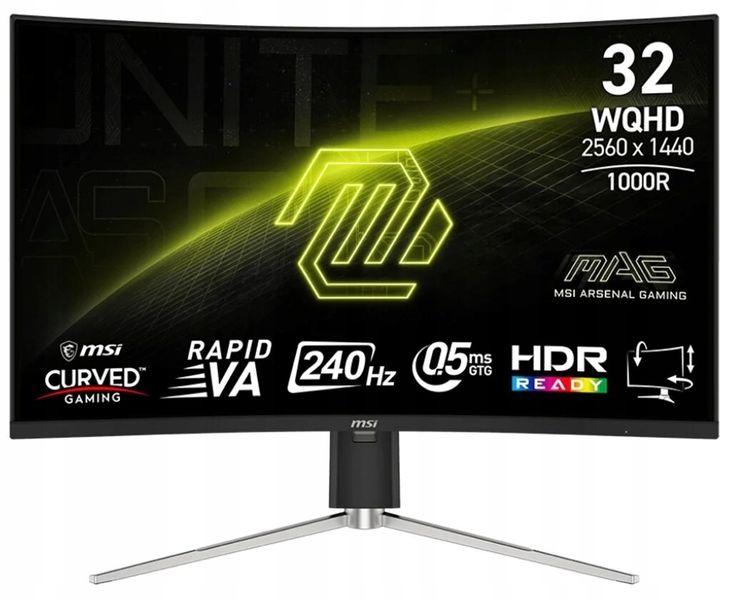 Monitor LED 32" MSI MAG 325CQRXF E2 zdjęcie 1