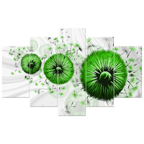 Obraz Płótno 100X63 Zielone Dmuchawce 5 na Arena.pl