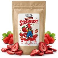 FiloLilo – Truskawka liofilizowana (plastry) 20 g