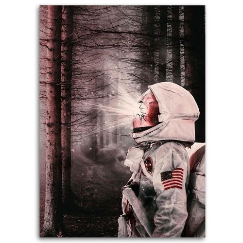 Deco Panel, Astronauta w lesie 40x60 na Arena.pl