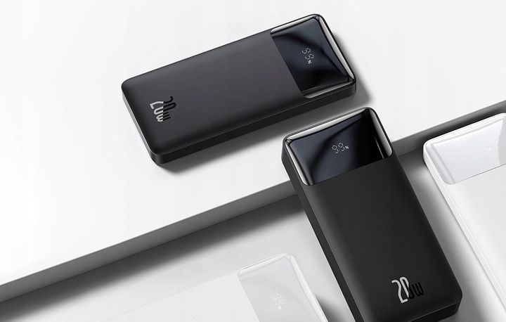 BASEUS MOCNY POWERBANK 30000MAH 20W 1X MICRO USB USB-C 2X USB-A POWER BANK zdjęcie 4