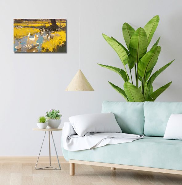 Obraz 50x30cm Słońce na Wsi zdjęcie 2