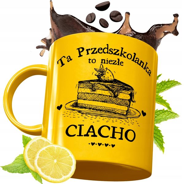 Złoty Kubek Premium Dla Przedszkolanki Prezent Z Nadrukiem Ze Zdjęciem zdjęcie 1