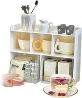 Organizer pojemnik do kuchni plastikowy biały