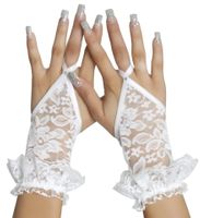 Rękawiczki Damskie Koronkowe SoftLine 7707 S-L (uniwersalny)