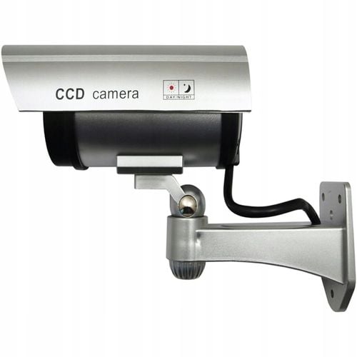 KAMERA ATRAPA IR LED MONITORING KAMERA ZEWNĘTRZNA ŚCIENNA Z DIODĄ MIGAJĄCA na Arena.pl