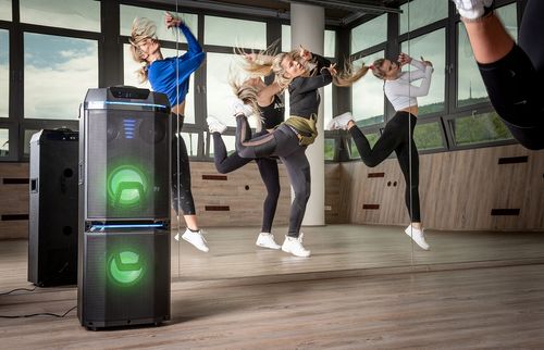 Głośnik Bluetooth 160W USB AUX wysokość 83cm na Arena.pl