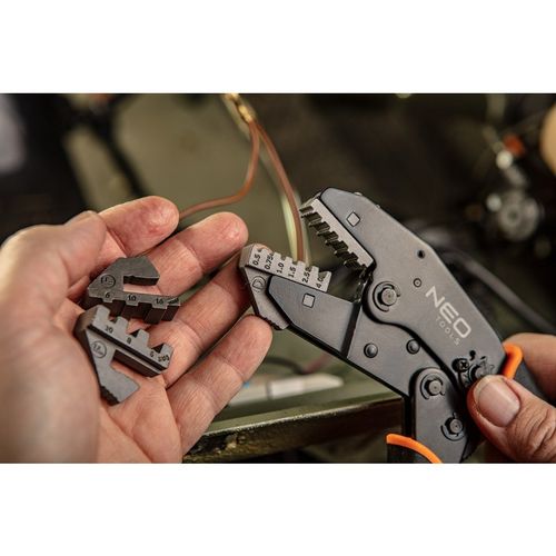 zaciskarka końcówek tulejkowych, średnica tulejek 0.5-16mm - t n01-506 na Arena.pl