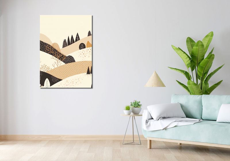 Obraz 70x100cm Jesień w Wzgórzach zdjęcie 2