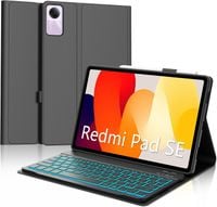 Etui z Klawiaturą do Redmi Pad SE 11, Podświetlenie AZERTY, Bluetooth