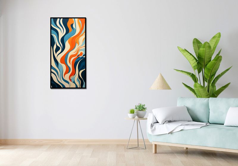 Plakat 50x100cm Oceaniczne Fale zdjęcie 4