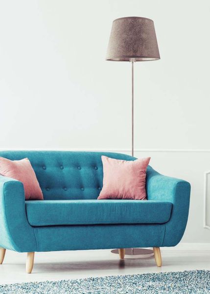 Nowoczesna lampa podłogowa z abażurem VASTO zdjęcie 4