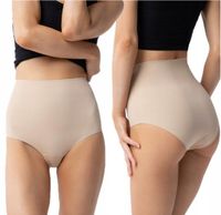 JULIMEX FIGI MAJTKI DAMSKIE AMBER MAXI HIGH Z WYSOKIM STANEM BEŻOWE M