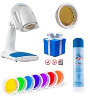 Lampa BIOPTRON Pro 1 z Fulerenem na statywie stołowym + Koloroterapia Zepter + Prezent