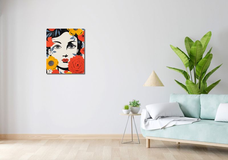 Obraz 50x60cm Kwiatowa Aura zdjęcie 2
