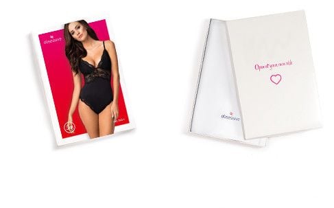 Obsessive body 810-TED czarny 2XL zdjęcie 2