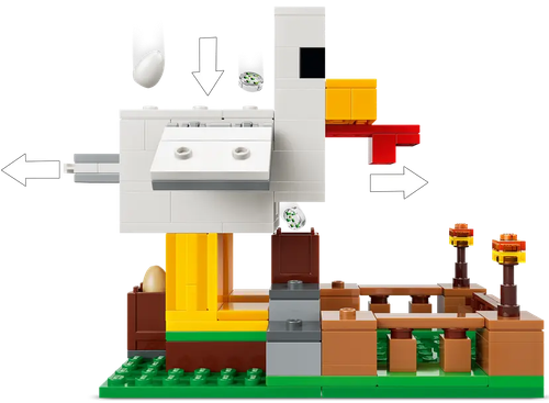 21585 - lego minecraft - farma kurczaków na Arena.pl