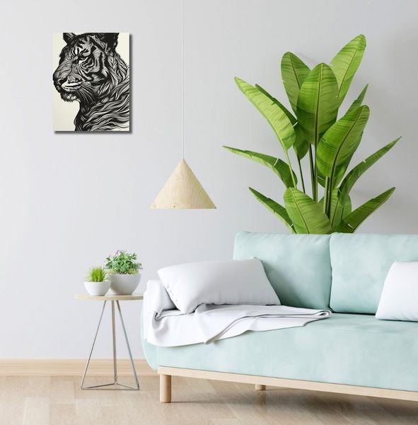 Obraz 30x40cm Tygrysi Gwizd zdjęcie 2