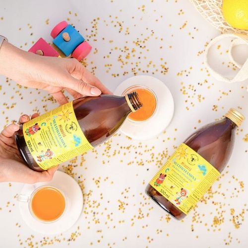 Multiwitamina dla dzieci i młodzieży z pyłkiem pszczelim Miodziś na Arena.pl