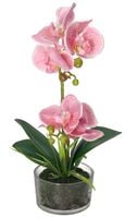 STORCZYK ORCHIDEA SZTUCZNE KWIATY W DONICZCE PREMIUM