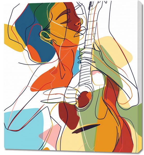 Obraz 90x100cm Wewnętrzna Muza zdjęcie 1