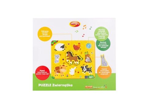 Puzzle zwierzątka Dumel na Arena.pl