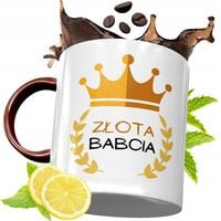 Kubek Bordowy Dla Babci Na Urodziny Prezent Z Nadrukiem Ze Zdjęciem